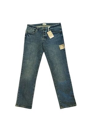 Oliver Logan Chester Slim Straight Low RiseJeans Women's Size 30x30 Blue Denim